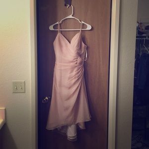 Da Vinci dress in blush